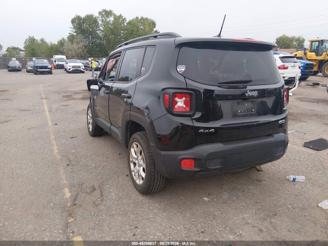 Продажа на аукционе авто 2017 Jeep Renegade Latitude 4x4, vin: ZACCJBBB2HPE61436, номер лота: 46209637