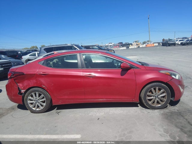 Hyundai ELANTRA SE 2014 KMHDH4AE8EU058011 Image 13