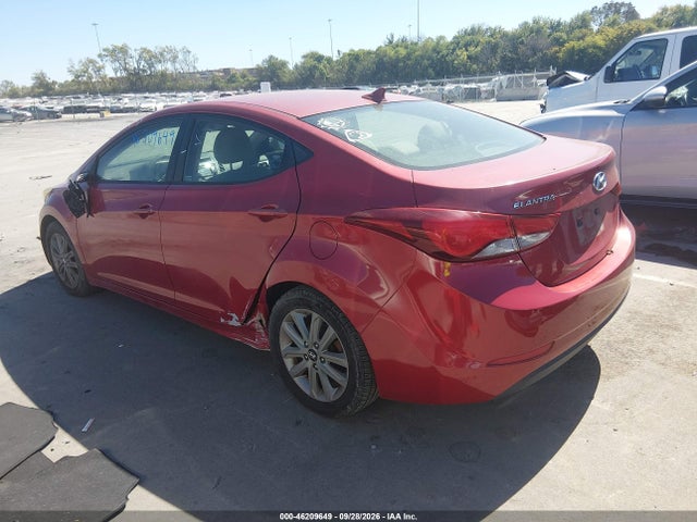 Hyundai ELANTRA SE 2014 KMHDH4AE8EU058011 Image 3