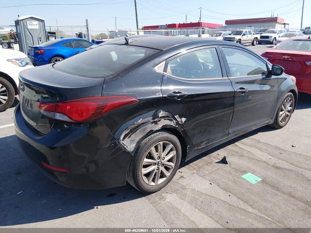 Продаж на аукціоні авто 2014 Hyundai Elantra Se, vin: KMHDH4AEXEU027651, номер лоту: 46209651