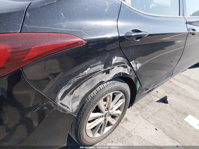 Продаж на аукціоні авто 2014 Hyundai Elantra Se, vin: KMHDH4AEXEU027651, номер лоту: 46209651