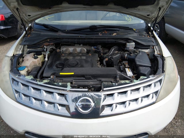 Auction sale of the 2006 Nissan Murano S, vin: JN8AZ08W26W552189, lot number: 46209721