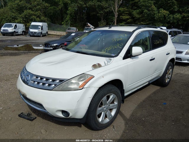 Auction sale of the 2006 Nissan Murano S, vin: JN8AZ08W26W552189, lot number: 46209721