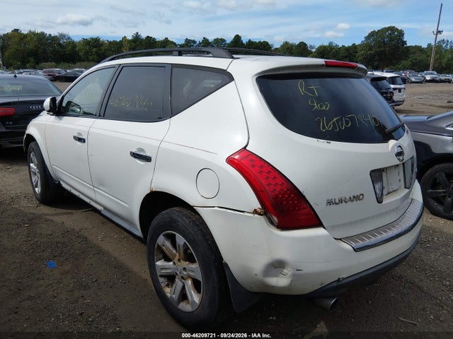Auction sale of the 2006 Nissan Murano S, vin: JN8AZ08W26W552189, lot number: 46209721