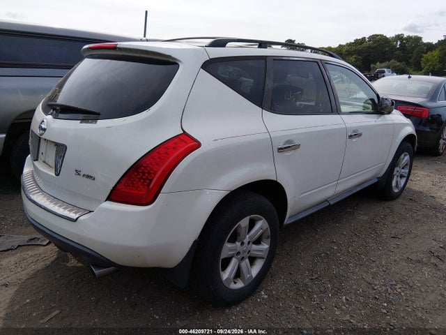 Auction sale of the 2006 Nissan Murano S, vin: JN8AZ08W26W552189, lot number: 46209721