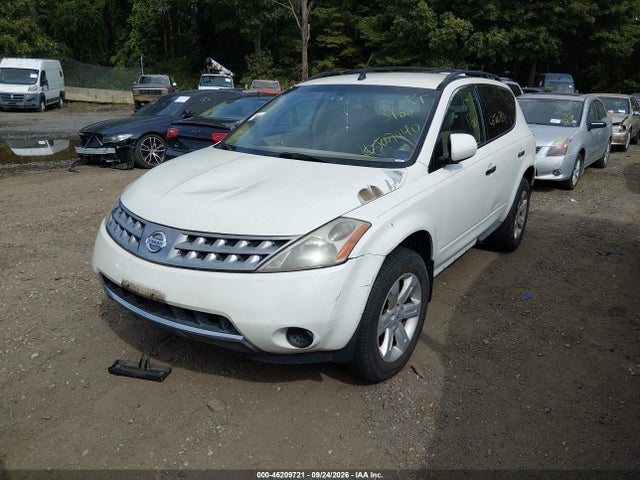 Auction sale of the 2006 Nissan Murano S, vin: JN8AZ08W26W552189, lot number: 46209721