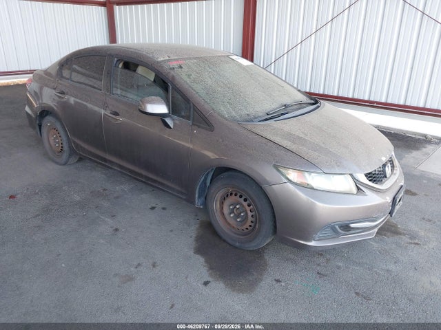 46209767 :رقم المزاد ، 19XFB2F52DE218652 vin ، 2013 Honda Civic Lx مزاد بيع