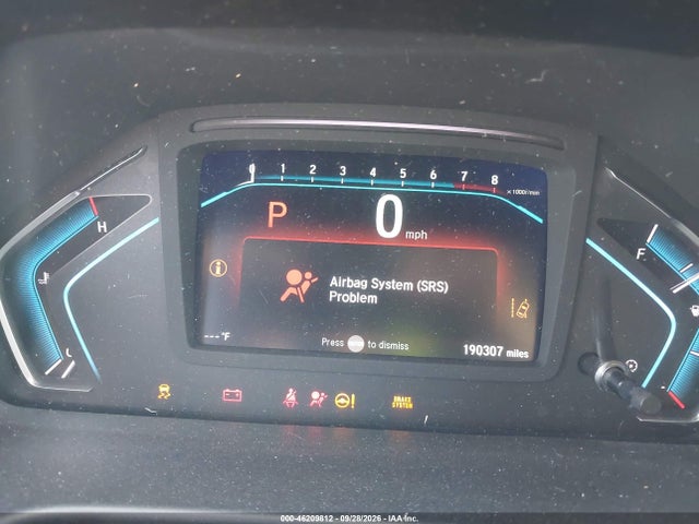 Aukcja sprzedaży 2019 Honda Odyssey Ex-l, vin: 5FNRL6H70KB113695, numer aukcji: 46209812