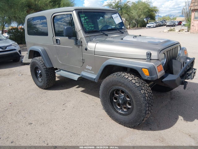 46209869 :رقم المزاد ، 1J4FA44S56P731589 vin ، 2006 Jeep Wrangler Unlimited مزاد بيع