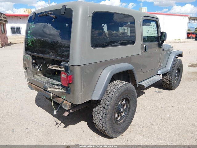 2006 Jeep Wrangler Unlimited მანქანა იყიდება აუქციონზე, vin: 1J4FA44S56P731589, აუქციონის ნომერი: 46209869