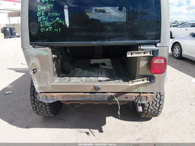 2006 Jeep Wrangler Unlimited მანქანა იყიდება აუქციონზე, vin: 1J4FA44S56P731589, აუქციონის ნომერი: 46209869