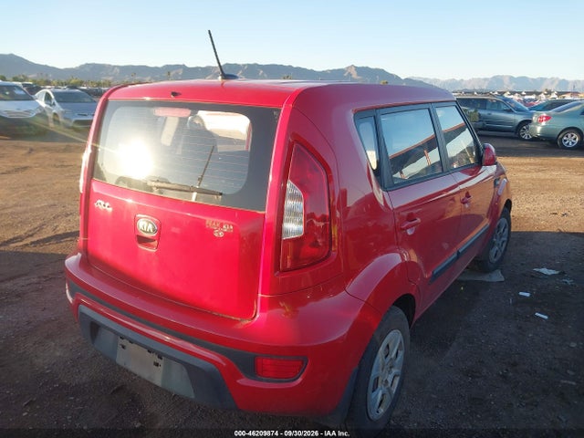 2013 Kia Soul მანქანა იყიდება აუქციონზე, vin: KNDJT2A54D7576561, აუქციონის ნომერი: 46209874