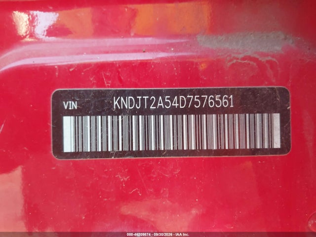 2013 Kia Soul მანქანა იყიდება აუქციონზე, vin: KNDJT2A54D7576561, აუქციონის ნომერი: 46209874