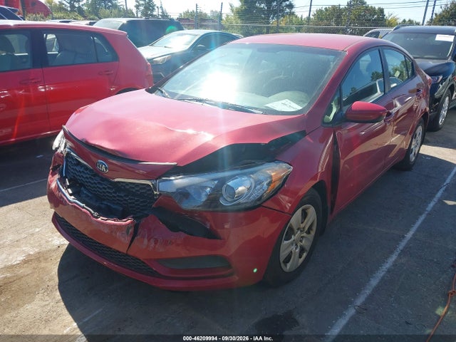 Продаж на аукціоні авто 2016 Kia Forte Lx, vin: KNAFK4A60G5575000, номер лоту: 46209994
