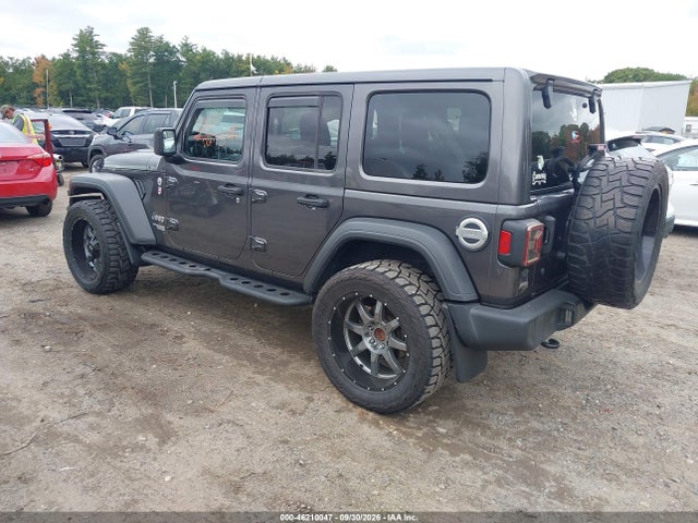 Aukcja sprzedaży 2018 Jeep Wrangler Unlimited Sport S 4x4, vin: 1C4HJXDN7JW253491, numer aukcji: 46210047