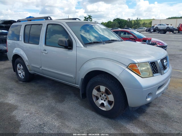 Продажа на аукционе авто 2007 Nissan Pathfinder S, vin: 5N1AR18U97C616436, номер лота: 46210082