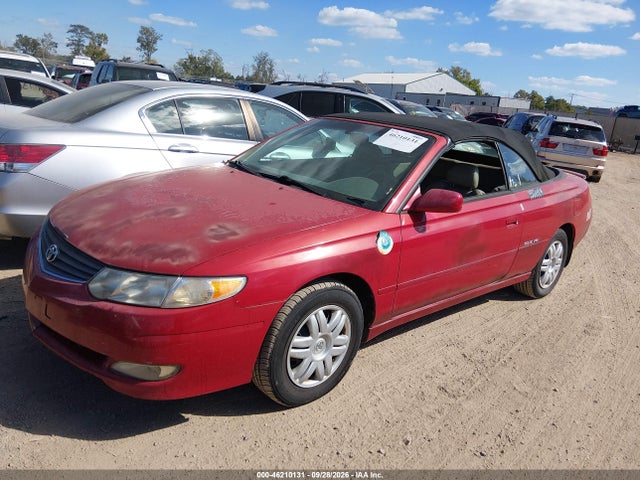 46210131 :رقم المزاد ، 2T1FF28P13C607489 vin ، 2003 Toyota Camry Solara Sle V6 مزاد بيع