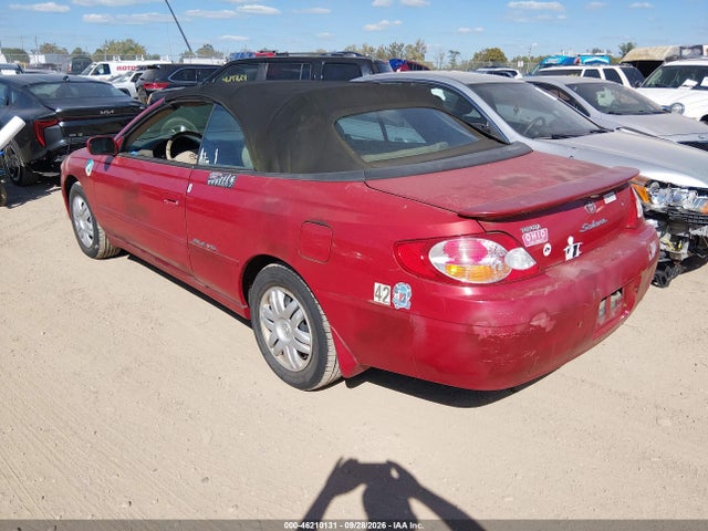 46210131 :رقم المزاد ، 2T1FF28P13C607489 vin ، 2003 Toyota Camry Solara Sle V6 مزاد بيع