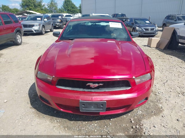 46210136 :رقم المزاد ، 1ZVBP8EN8A5110173 vin ، 2010 Ford Mustang V6 Premium مزاد بيع