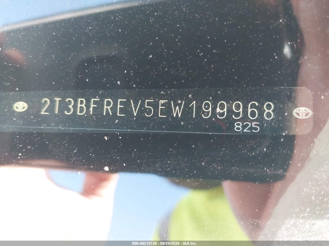 46210139 :رقم المزاد ، 2T3BFREV5EW199968 vin ، 2014 Toyota Rav4 Le مزاد بيع
