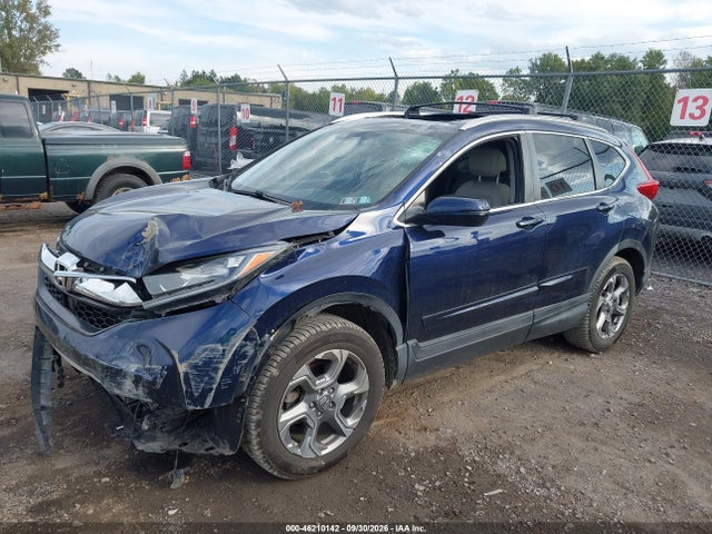 2019 Honda Cr-v Ex-l მანქანა იყიდება აუქციონზე, vin: 2HKRW2H8XKH607928, აუქციონის ნომერი: 46210142