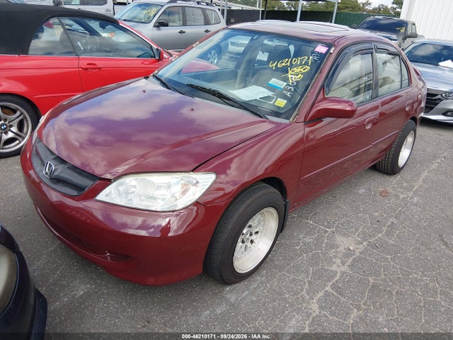 Продаж на аукціоні авто 2005 Honda Civic Ex, vin: 2HGES26705H540307, номер лоту: 46210171