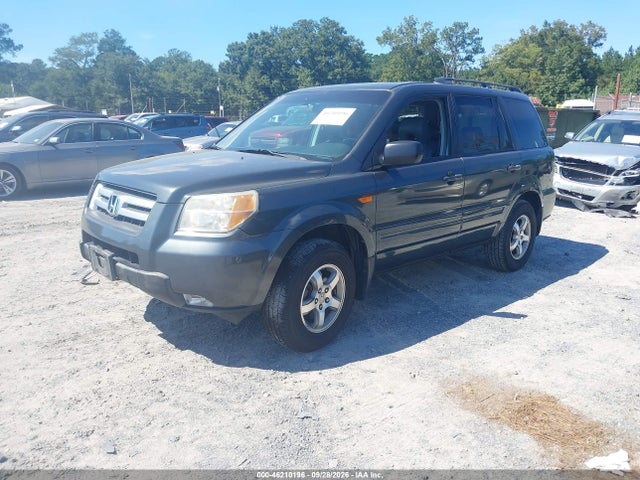 2006 Honda Pilot Ex მანქანა იყიდება აუქციონზე, vin: 2HKYF187X6H559754, აუქციონის ნომერი: 46210196
