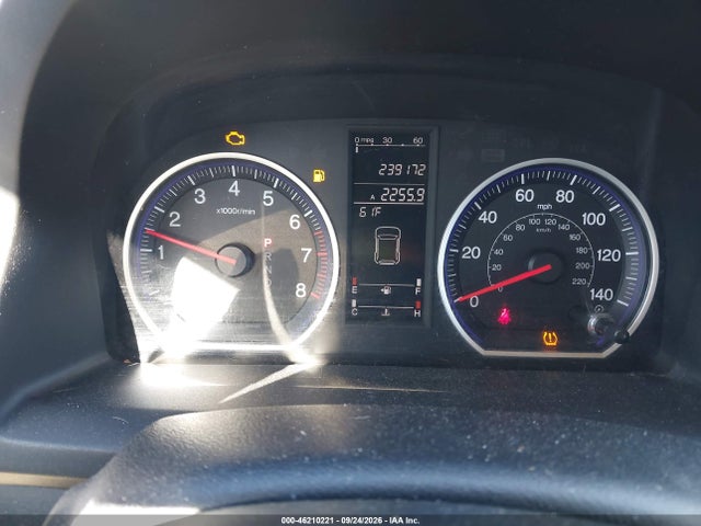 46210221 :رقم المزاد ، 5J6RE48739L018273 vin ، 2009 Honda Cr-v Ex-l مزاد بيع
