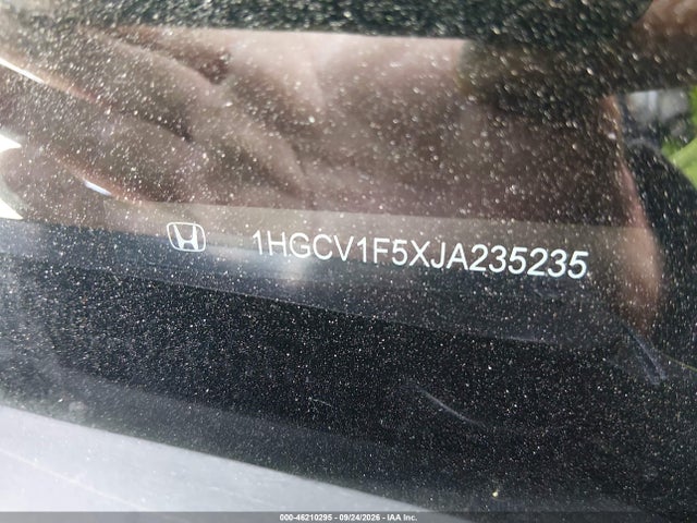 Продажа на аукционе авто 2018 Honda Accord Ex-l, vin: 1HGCV1F5XJA235235, номер лота: 46210295