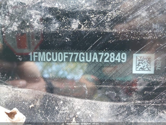 Продажа на аукционе авто 2016 Ford Escape S, vin: 1FMCU0F77GUA72849, номер лота: 46210357