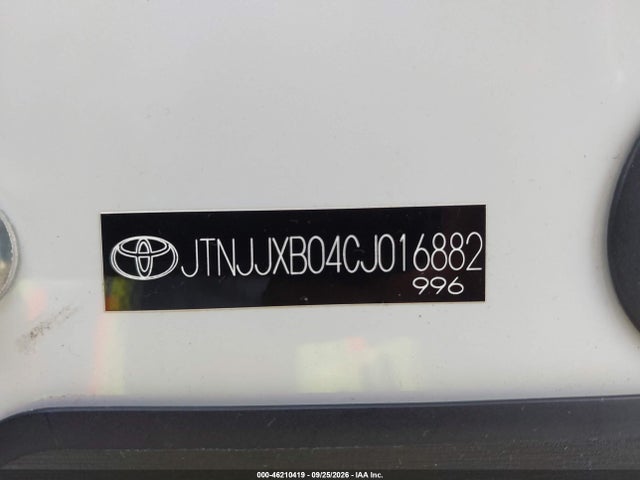 Aukcja sprzedaży 2012 Scion Iq, vin: JTNJJXB04CJ016882, numer aukcji: 46210419