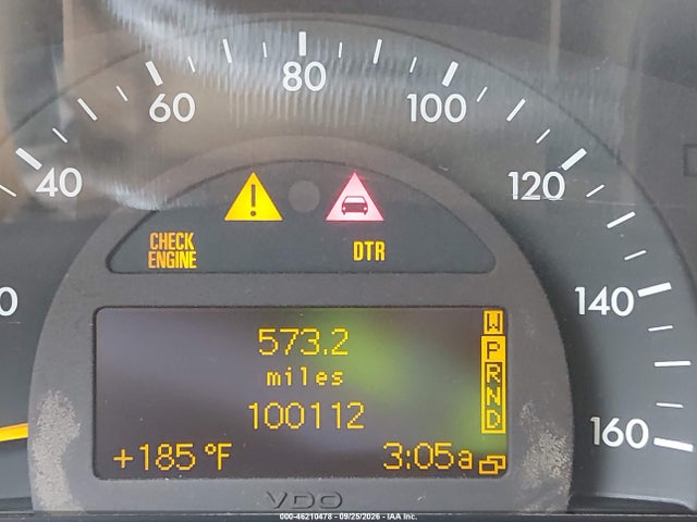 46210478 :رقم المزاد ، WDBRF61J31F089723 vin ، 2001 Mercedes-benz C 240 مزاد بيع
