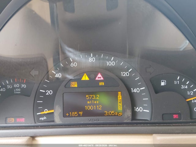 46210478 :رقم المزاد ، WDBRF61J31F089723 vin ، 2001 Mercedes-benz C 240 مزاد بيع