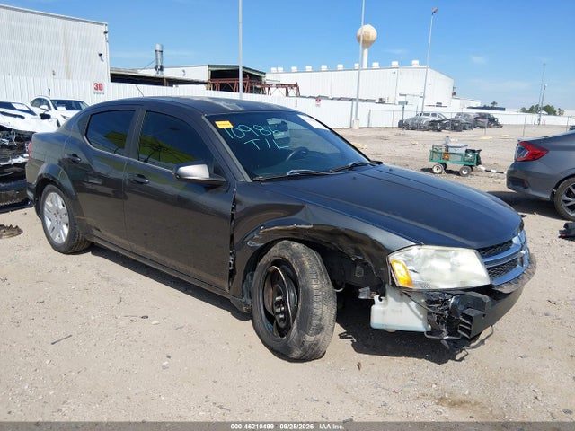 Продажа на аукционе авто 2014 Dodge Avenger Se, vin: 1C3CDZAB6EN221526, номер лота: 46210499