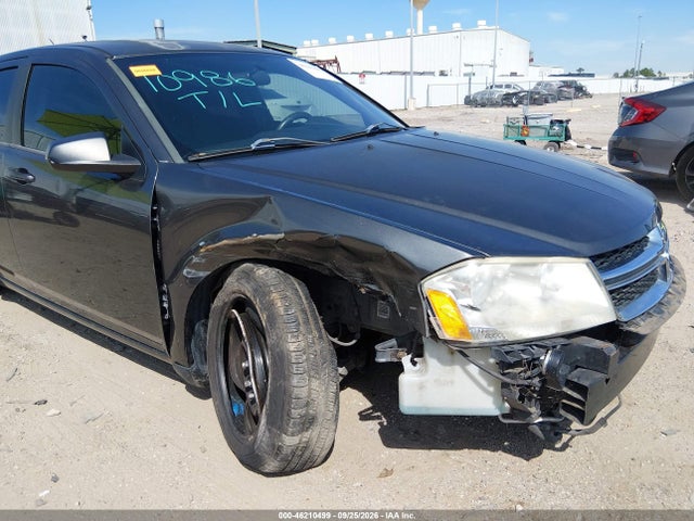 Продажа на аукционе авто 2014 Dodge Avenger Se, vin: 1C3CDZAB6EN221526, номер лота: 46210499