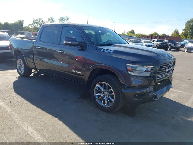 2022 Ram 1500 Laramie მანქანა იყიდება აუქციონზე, vin: 1C6SRFRT3NN133156, აუქციონის ნომერი: 46210644