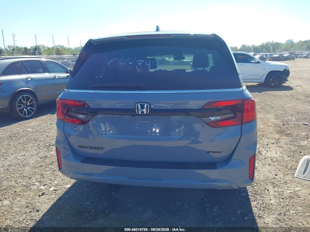 2026 Honda Odyssey Sport-l მანქანა იყიდება აუქციონზე, vin: 5FNRL6H75TB044343, აუქციონის ნომერი: 46210700