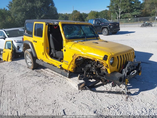 2020 Jeep Wrangler Unlimited Sport S 4x4 მანქანა იყიდება აუქციონზე, vin: 1C4HJXDN2LW142575, აუქციონის ნომერი: 46210764