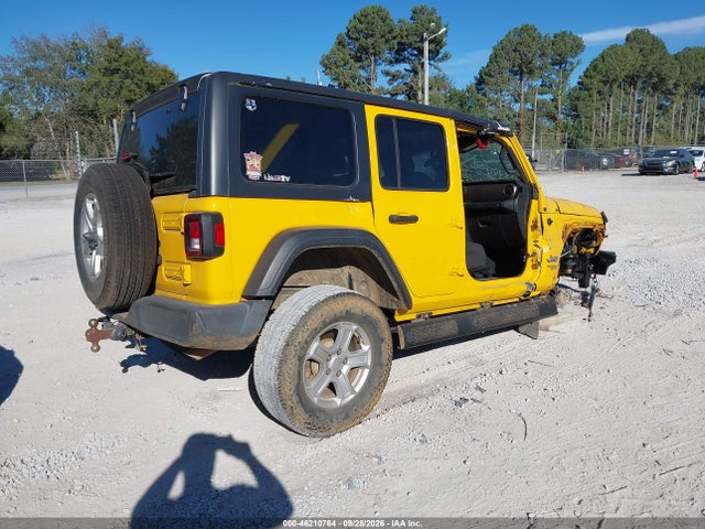 2020 Jeep Wrangler Unlimited Sport S 4x4 მანქანა იყიდება აუქციონზე, vin: 1C4HJXDN2LW142575, აუქციონის ნომერი: 46210764