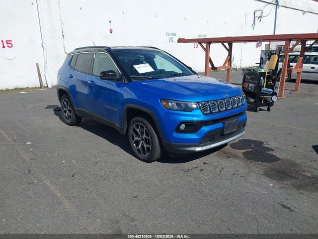 Auction sale of the 2025 Jeep Compass Limited 4x4, vin: 3C4NJDCN6ST520372, lot number: 46210909