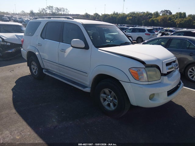 2005 Toyota Sequoia Sr5 V8 მანქანა იყიდება აუქციონზე, vin: 5TDZT34A15S247051, აუქციონის ნომერი: 46211007