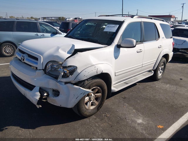 2005 Toyota Sequoia Sr5 V8 მანქანა იყიდება აუქციონზე, vin: 5TDZT34A15S247051, აუქციონის ნომერი: 46211007