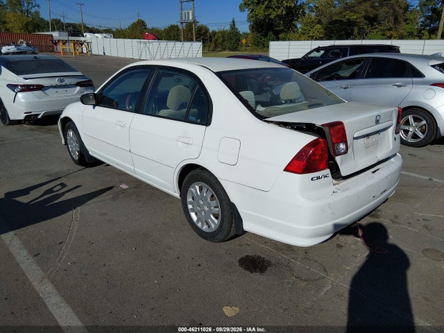Aukcja sprzedaży 2005 Honda Civic Lx, vin: 2HGES15585H632999, numer aukcji: 46211026