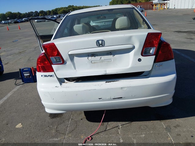 Aukcja sprzedaży 2005 Honda Civic Lx, vin: 2HGES15585H632999, numer aukcji: 46211026