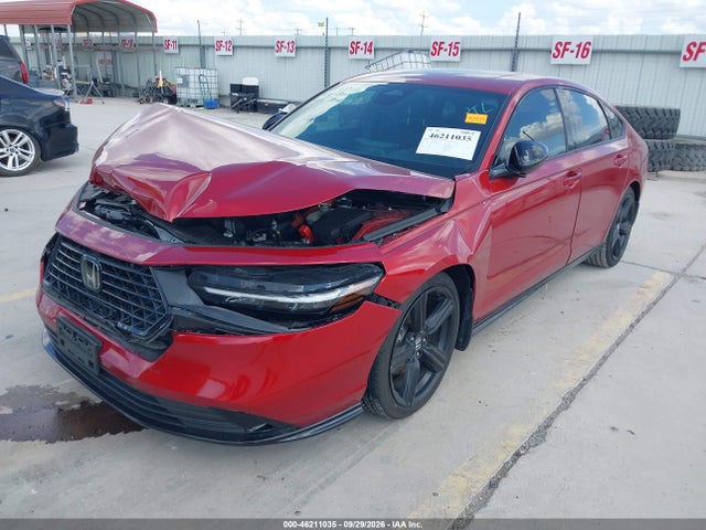 2024 Honda Accord Hybrid Sport-l მანქანა იყიდება აუქციონზე, vin: 1HGCY2F71RA008784, აუქციონის ნომერი: 46211035