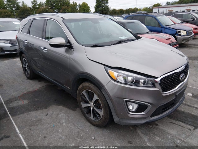 46211078 :رقم المزاد ، 5XYPHDA5XGG155510 vin ، 2016 Kia Sorento 3.3l Ex مزاد بيع