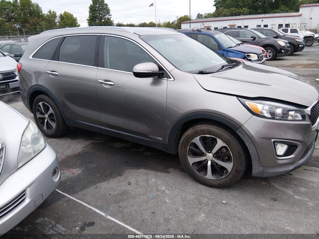 46211078 :رقم المزاد ، 5XYPHDA5XGG155510 vin ، 2016 Kia Sorento 3.3l Ex مزاد بيع