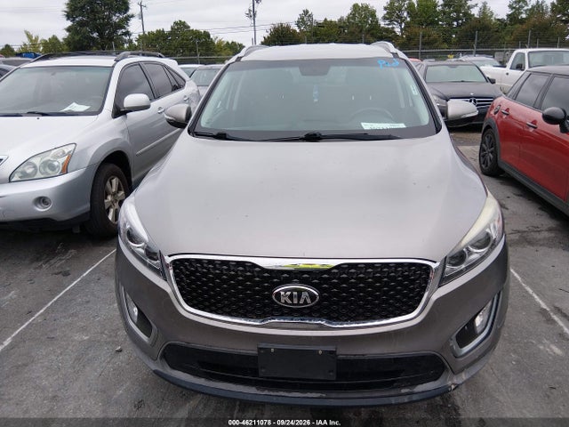 46211078 :رقم المزاد ، 5XYPHDA5XGG155510 vin ، 2016 Kia Sorento 3.3l Ex مزاد بيع