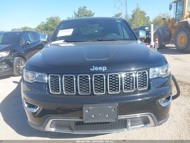 2018 Jeep Grand Cherokee Limited 4x4 მანქანა იყიდება აუქციონზე, vin: 1C4RJFBG8JC377032, აუქციონის ნომერი: 46211081