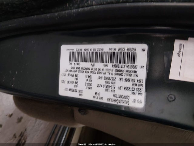 Продаж на аукціоні авто 2001 Dodge Grand Caravan Es, vin: 2B8GT54LX1R169064, номер лоту: 46211124